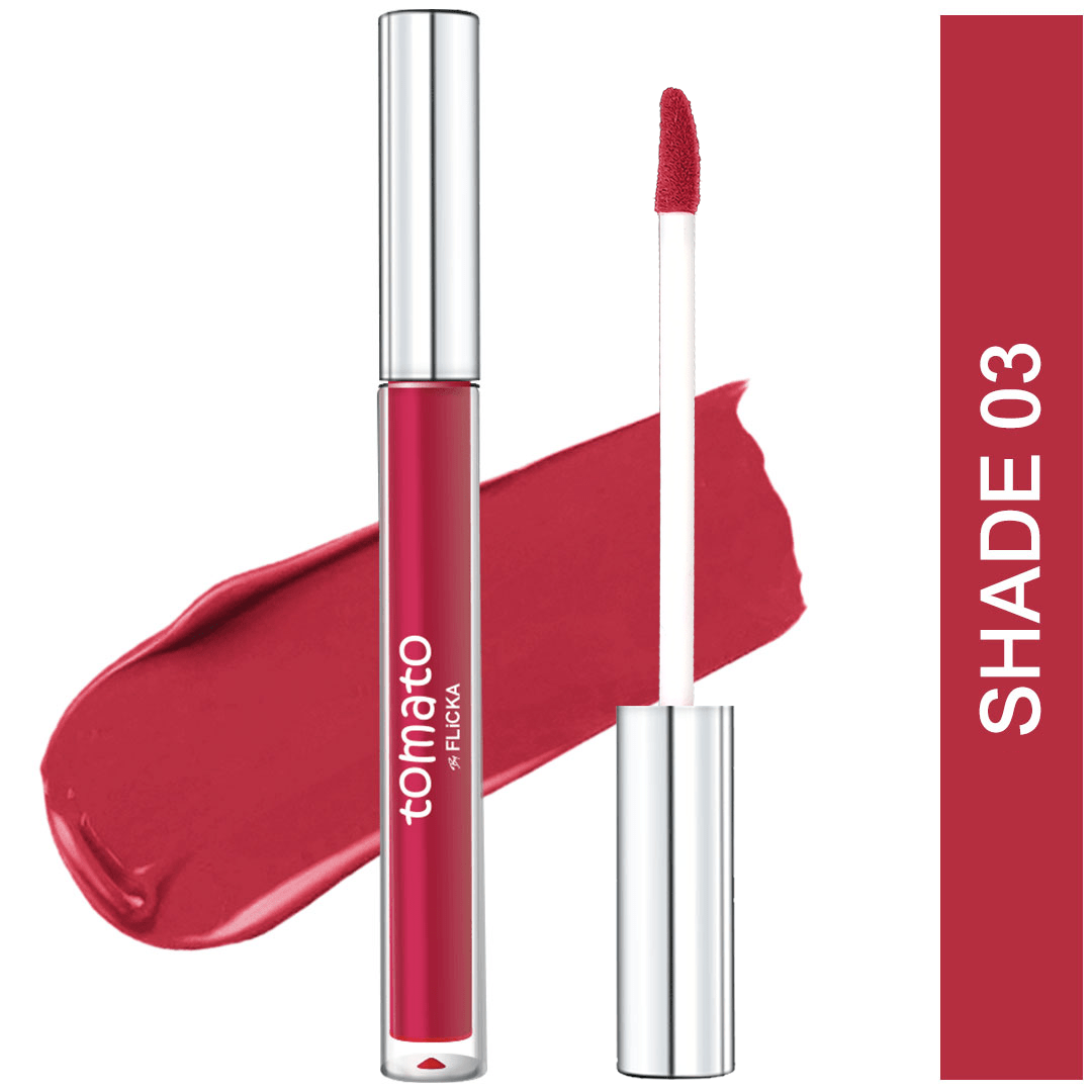 Flicka Cosmetics Tomato Liquid Matte Lipstick