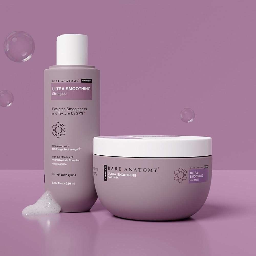 Bare Anatomy Ultra Smoothing Kit - Mask & Shampoo