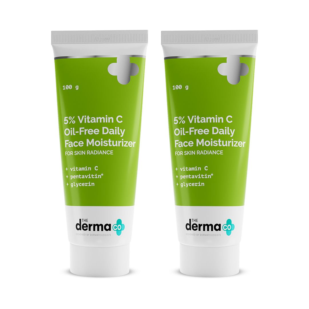 Derma Co 5% Vitamin C Oil-Free Daily Face Moisturizer