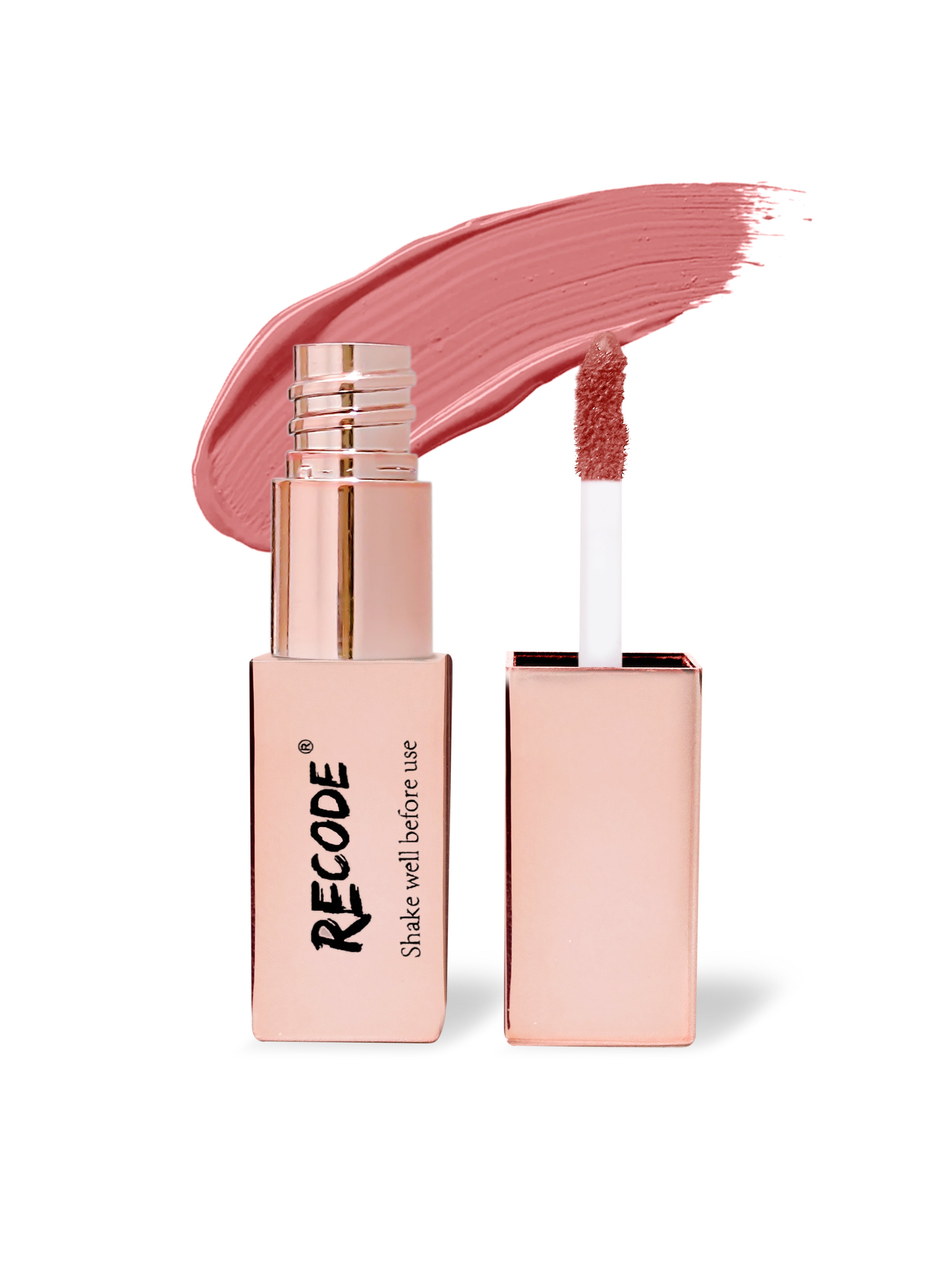 Recode 01 Gloss Fix Glossy Transfer Proof Liquid Lipstick - 01 Like A Diamond