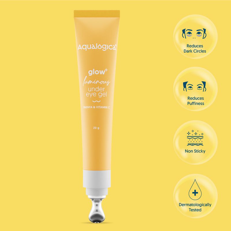 Aqualogica Glow+ Luminous Under Eye Gel - 20g