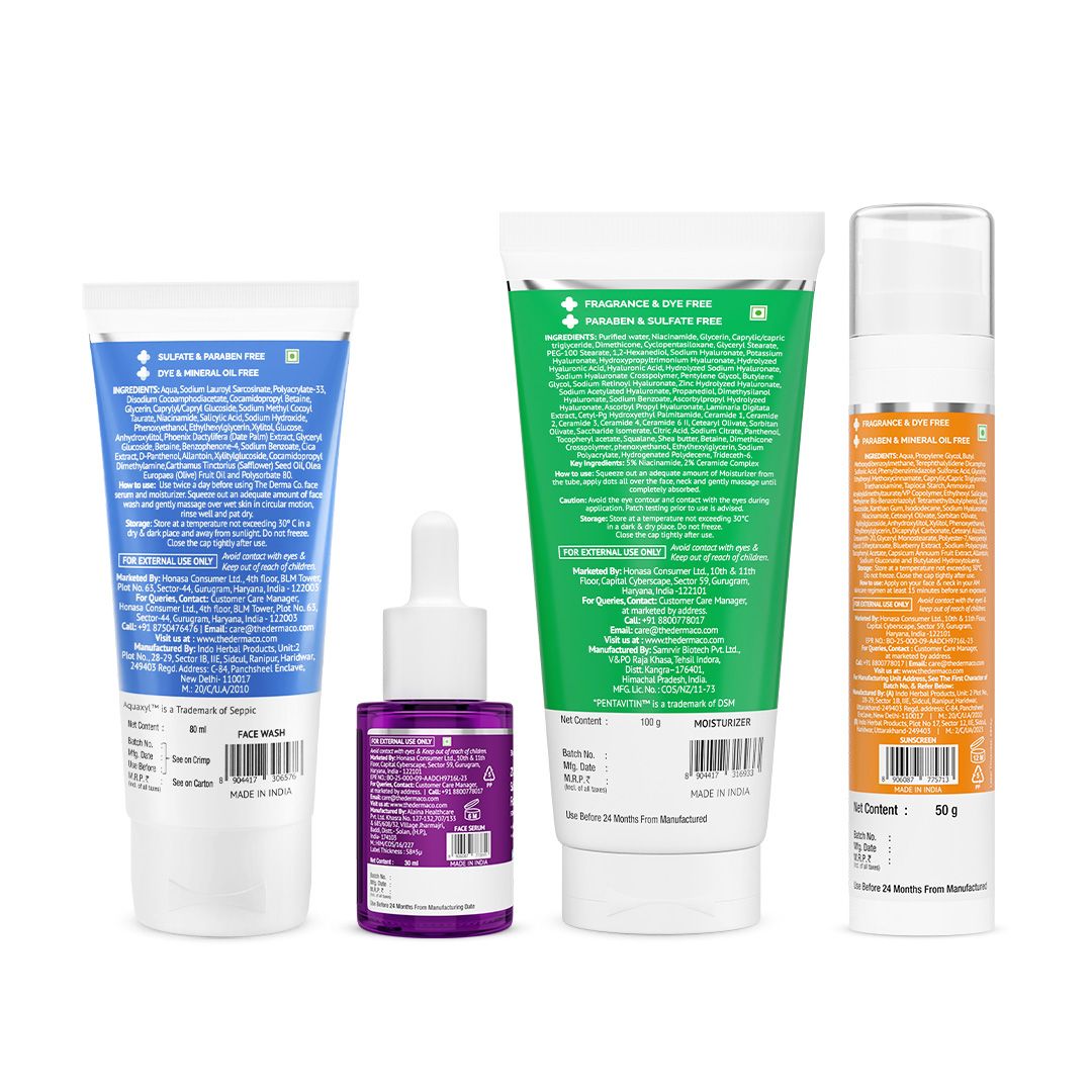 Derma Co Go-To Regimen for Normal Skin