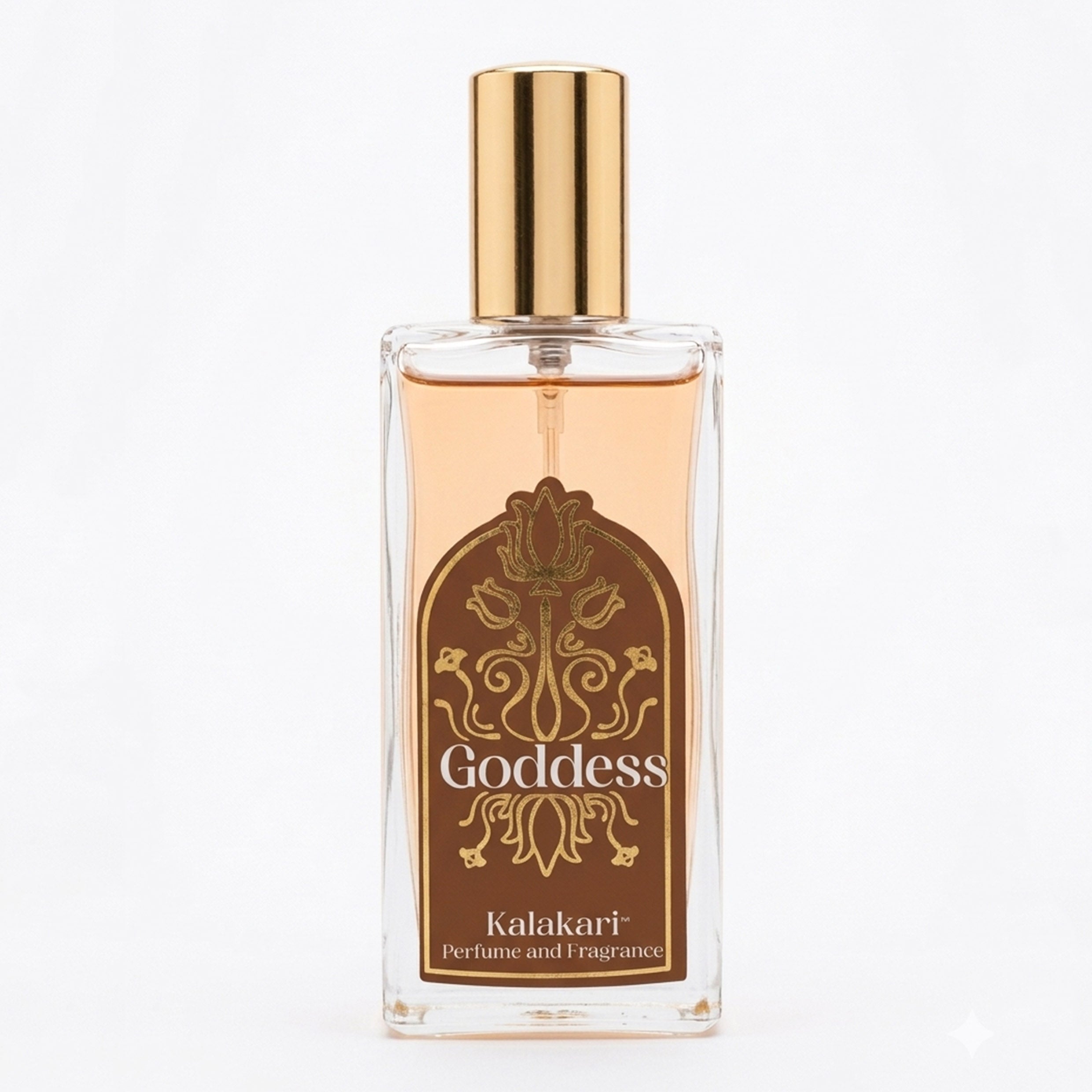 Kalakari Goddess Perfume – Long Lasting Unisex Fragrance | Vanilla Floral Scent - 50ml