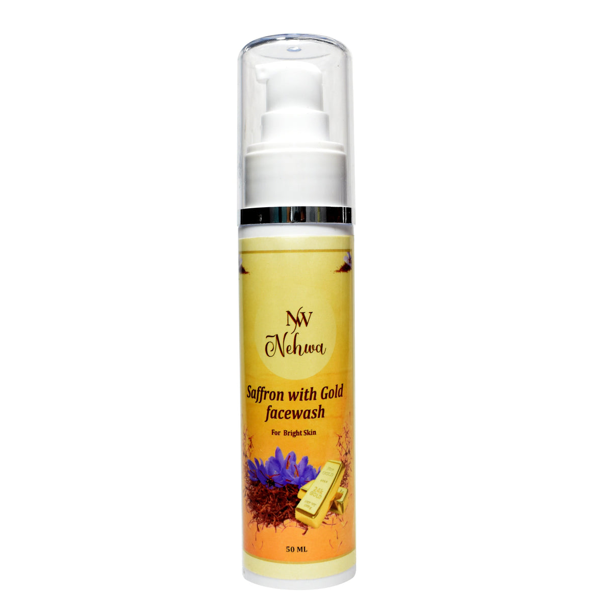 The Glow Rituals Saffron & Gold Facewash 50 ml