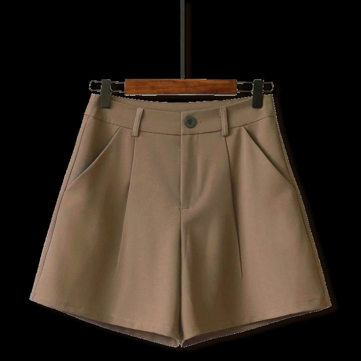 Studio OJS High Waist Shorts - Off White