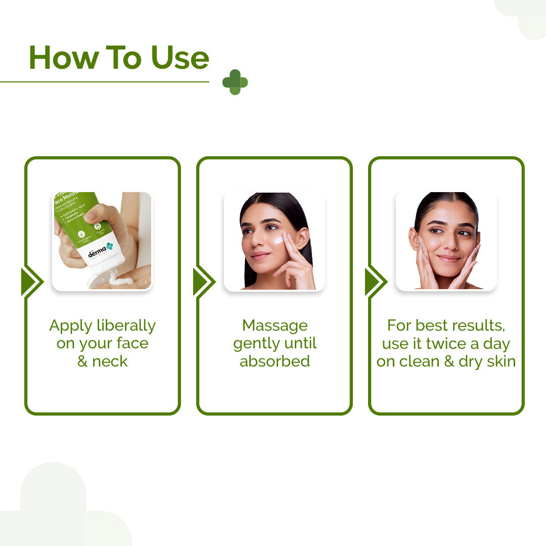 Derma Co Oil-Free Daily Face Moisturizer With Hyaluronic Acid, Ceramides & Multivitamins