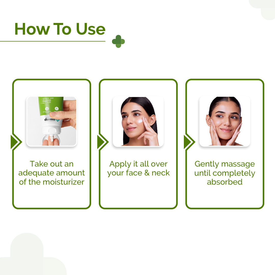 Derma Co 1% Salicylic Acid Oil-Free Moisturizer For Face with Oat Extract - 50g
