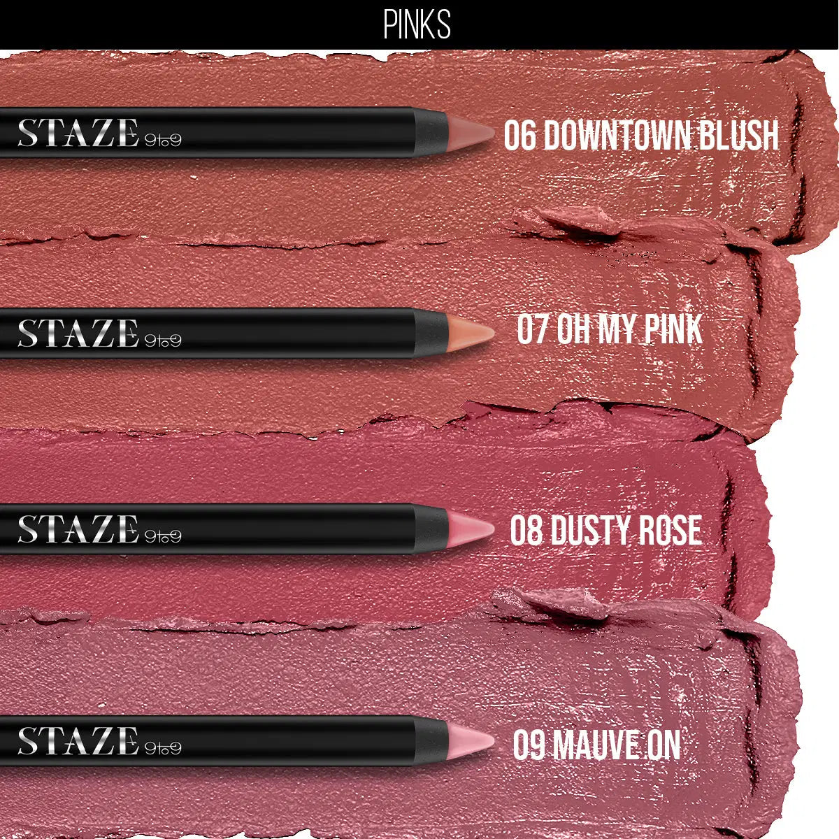 Staze The Signature Lip Crayons