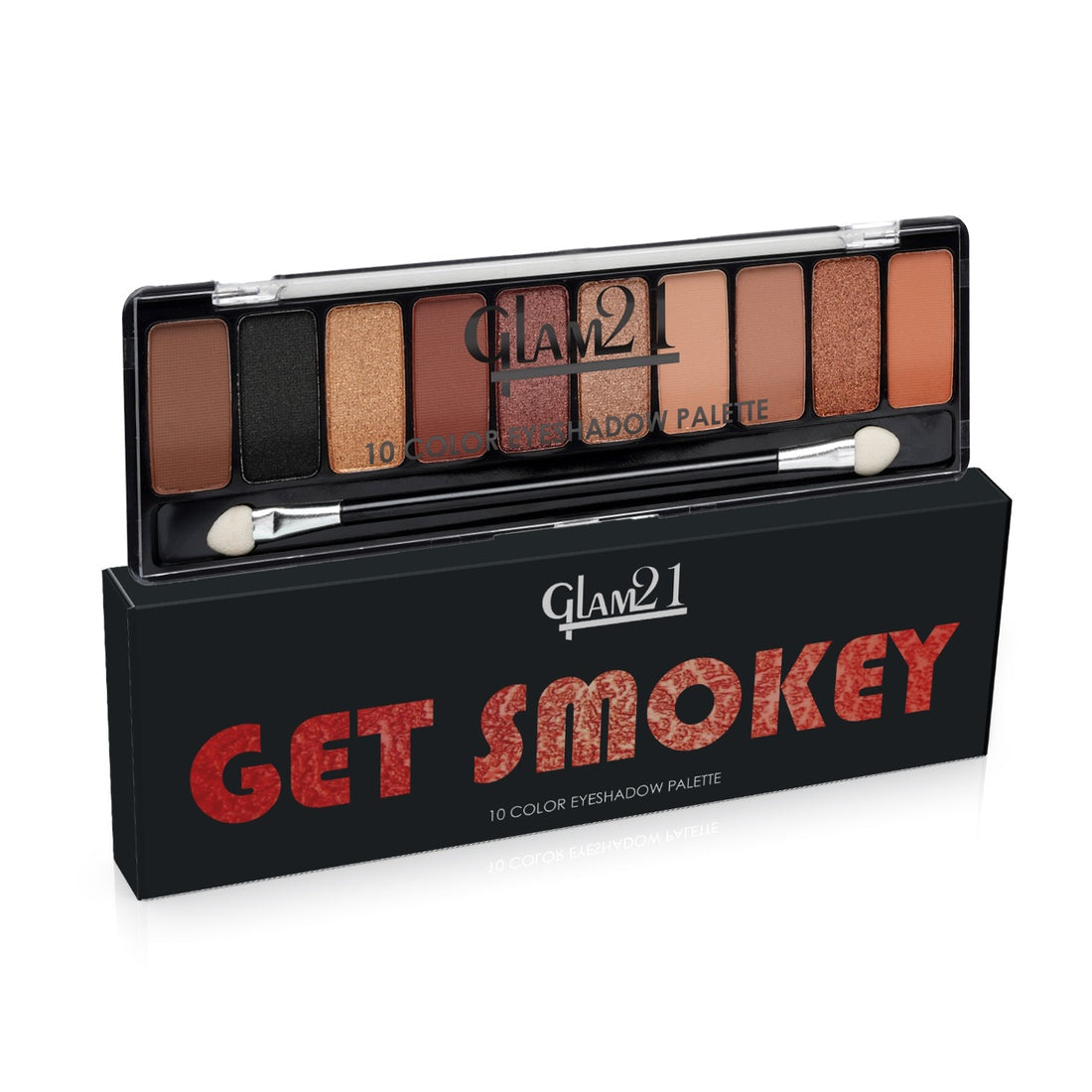 Glam21 10 Color Eyeshadow Palette - Get Smoky