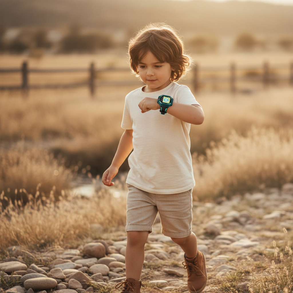 Dimorra 4G Smart Kids Watch (Black)