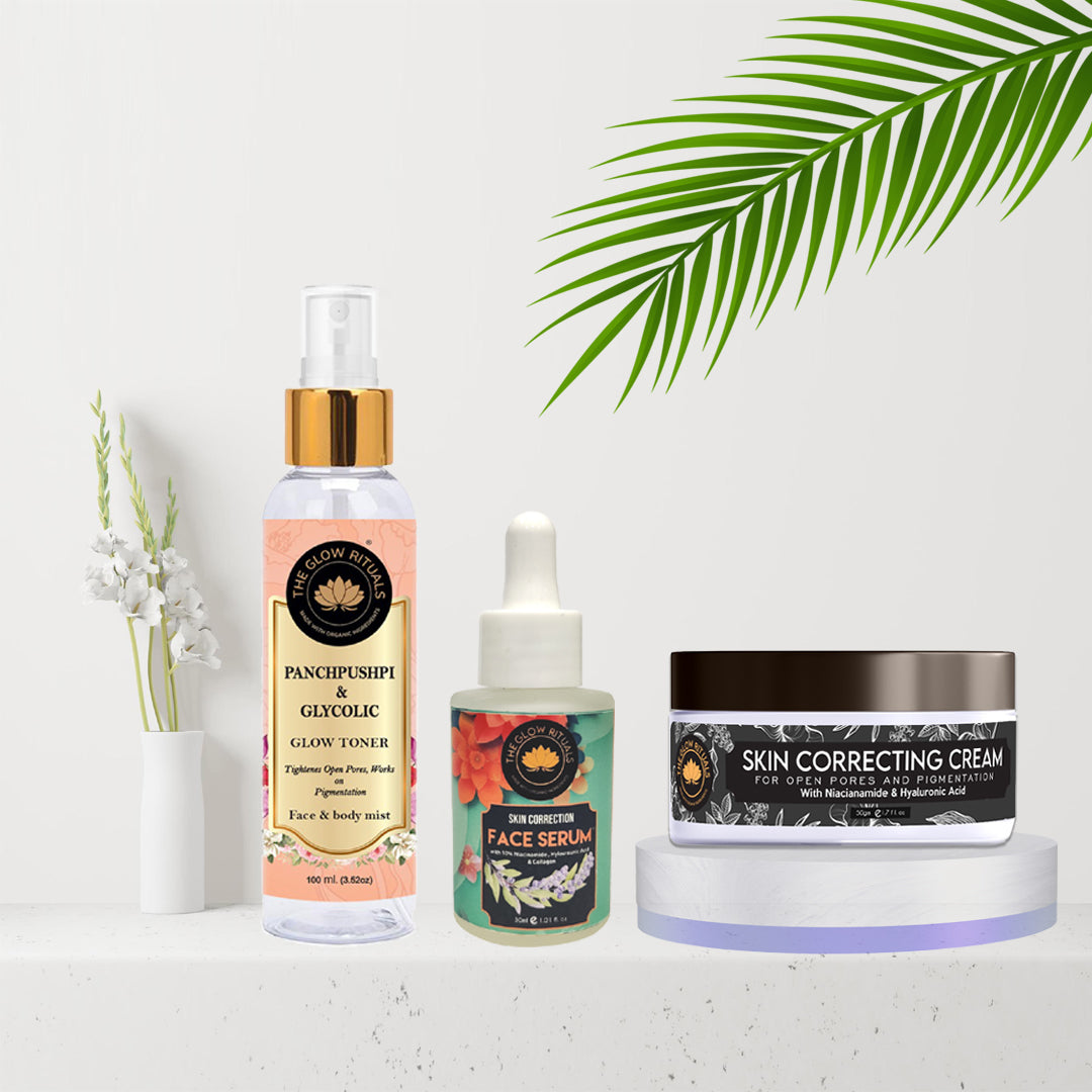 The glow rituals Pigentation Kit For Dry Skin