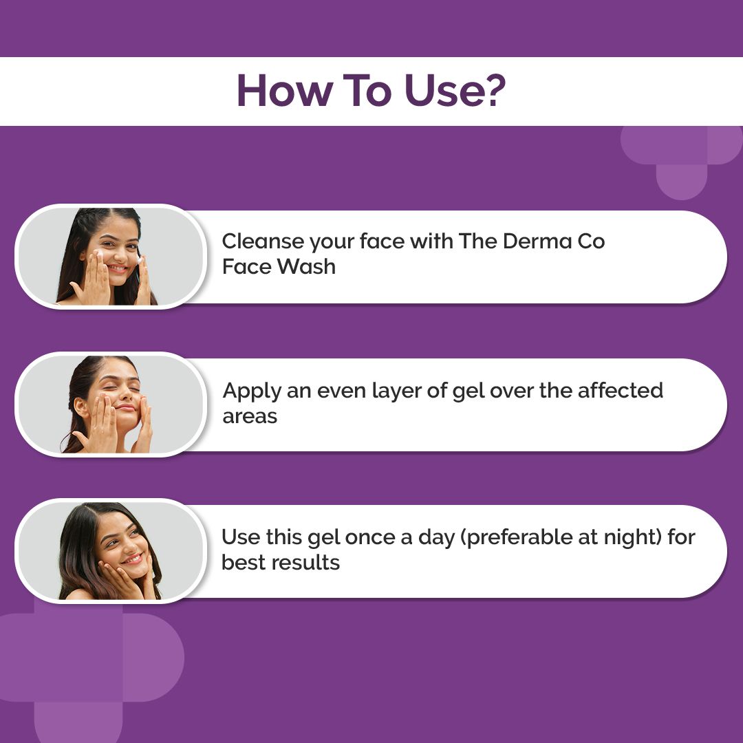 Derma Co 3% Kojic Acid Dark Spot Corrector Gel with Azelaic & Tranexamic Acid - 30g