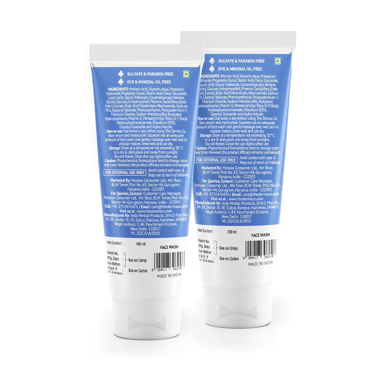 Derma Co 1% Kojic Acid Face Wash