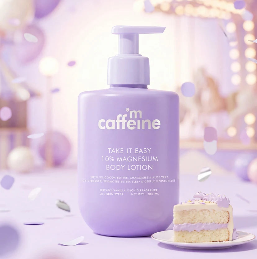 mCaffeine Take It Easy 10% Magnesium Body Lotion