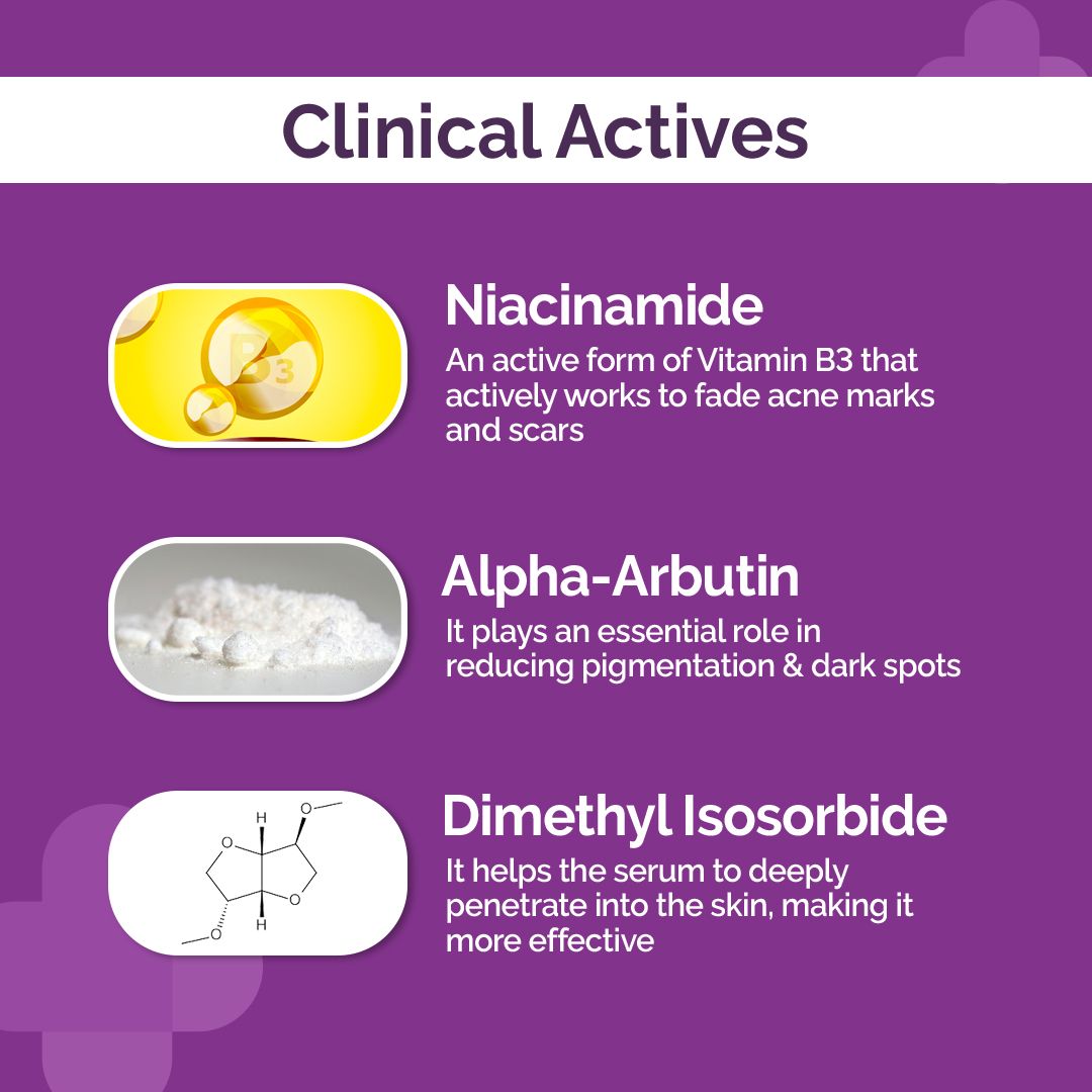 Derma Co 5% Niacinamide Daily Face Serum with Alpha Arbutin & Multivitamin - 30ml