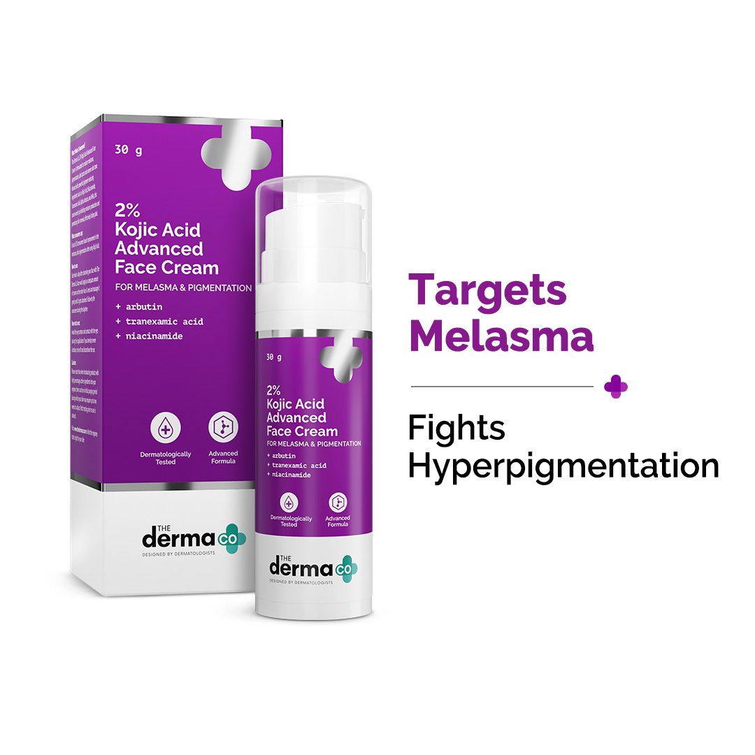 Derma Co 2% Kojic Acid Advanced Face Cream - 30g