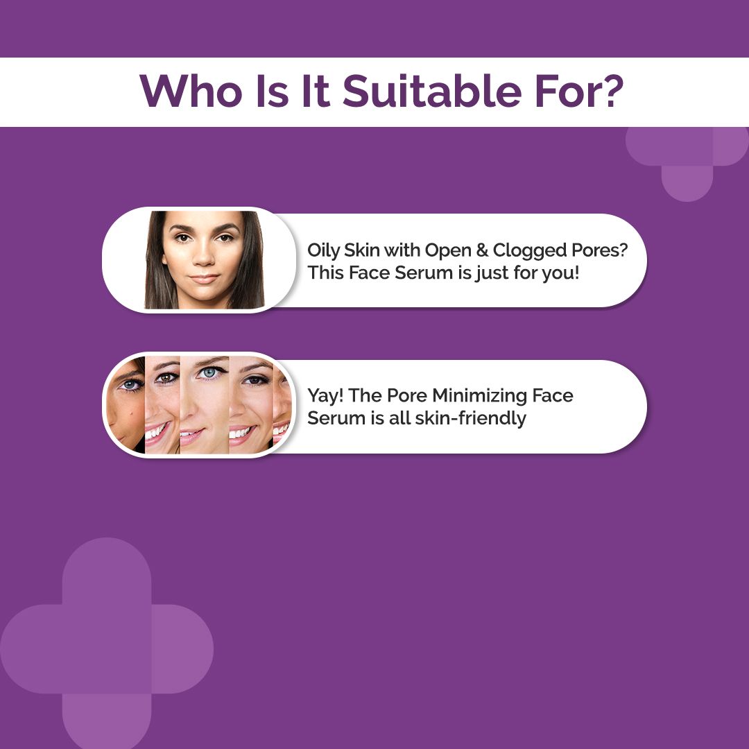 Derma Co Pore Minimizing Face Serum with 4% Niacinamide, 5% PHA & p-REFINYL