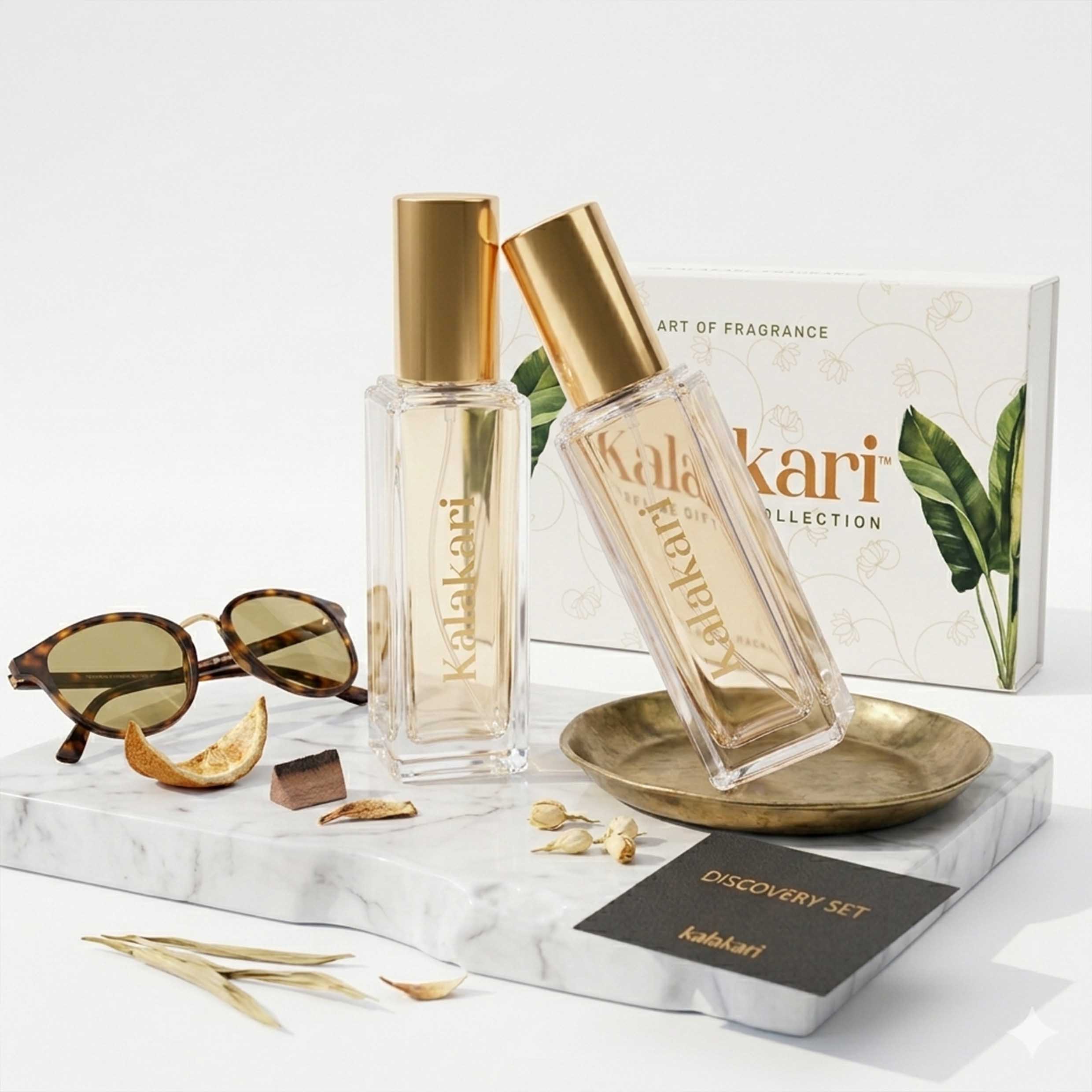 Kalakari Luxe Discovery Perfume Set – Vanilla Luxe & Privé Luxe (2x20ml)