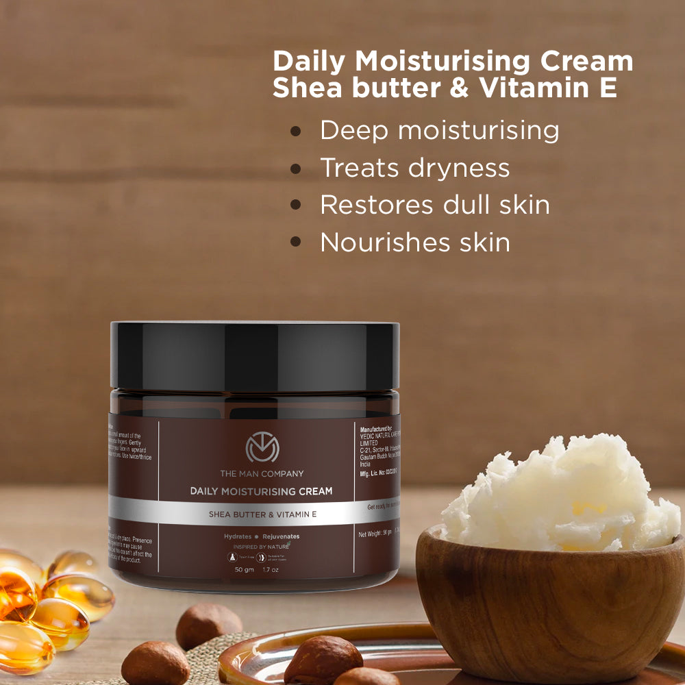 The Man Company Moisturising Cream - 50gm