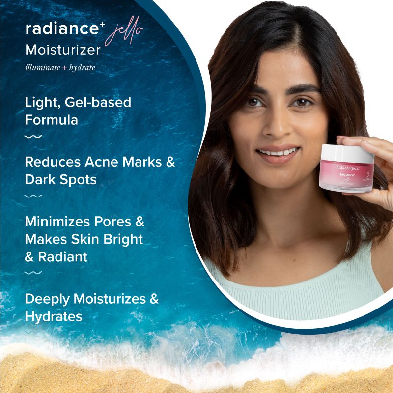 Aqualogica Radiance+ Jello Moisturizer - 50g