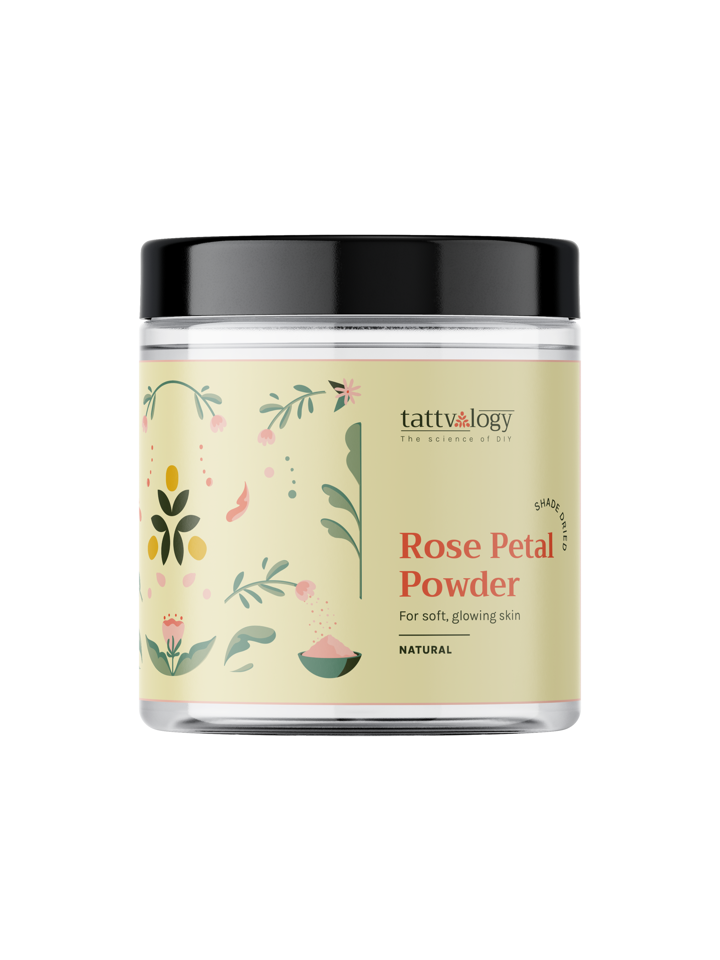 Tattvalogy Rose Petal Powder - 125g