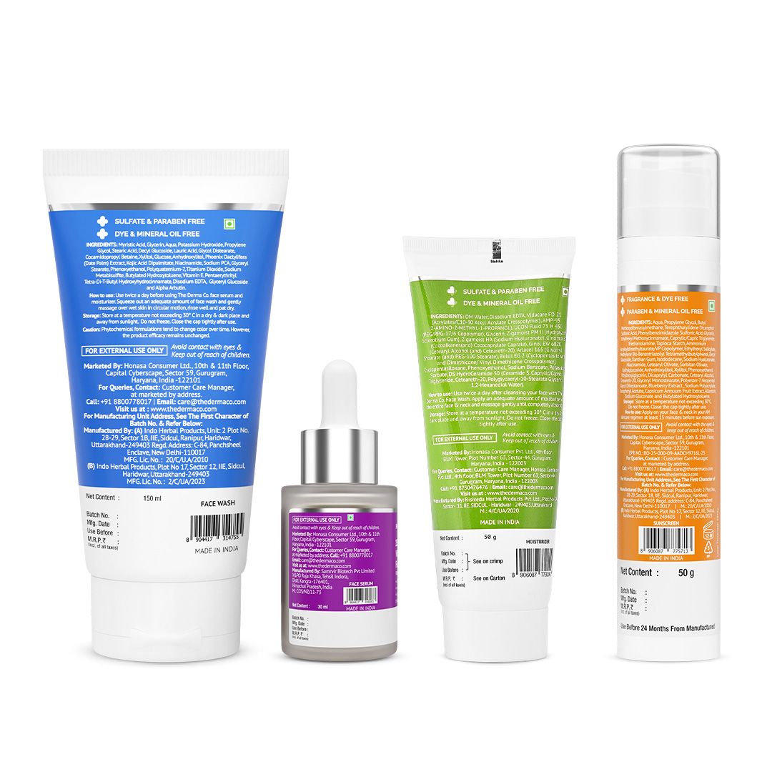 Derma Co Sensitive Skin Saviours CTMP Kit