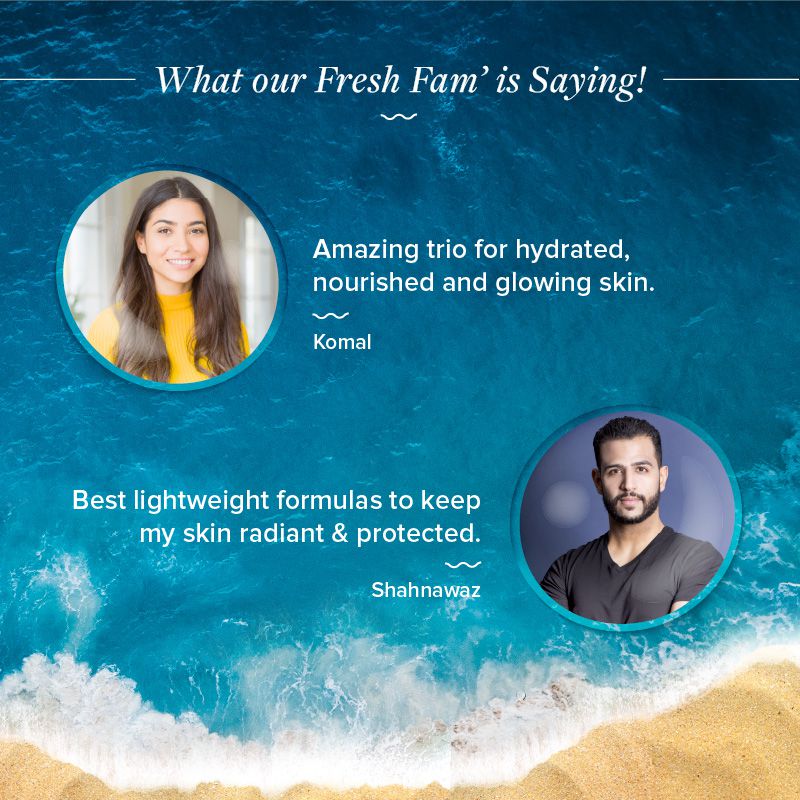 Aqualogica Bright Essentials Combo