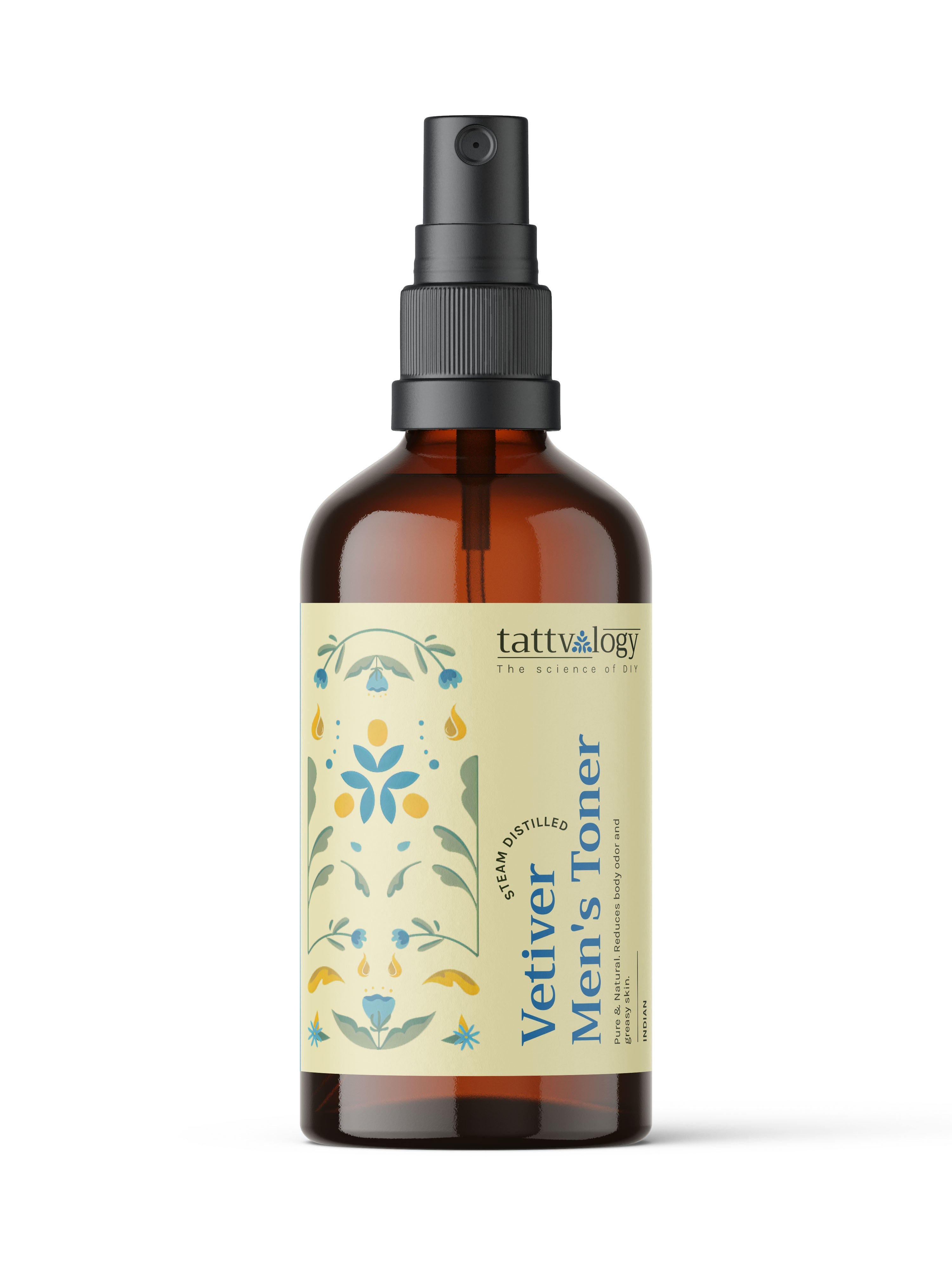 Tattvalogy Vetiver Natural Men's Toner - 100ml