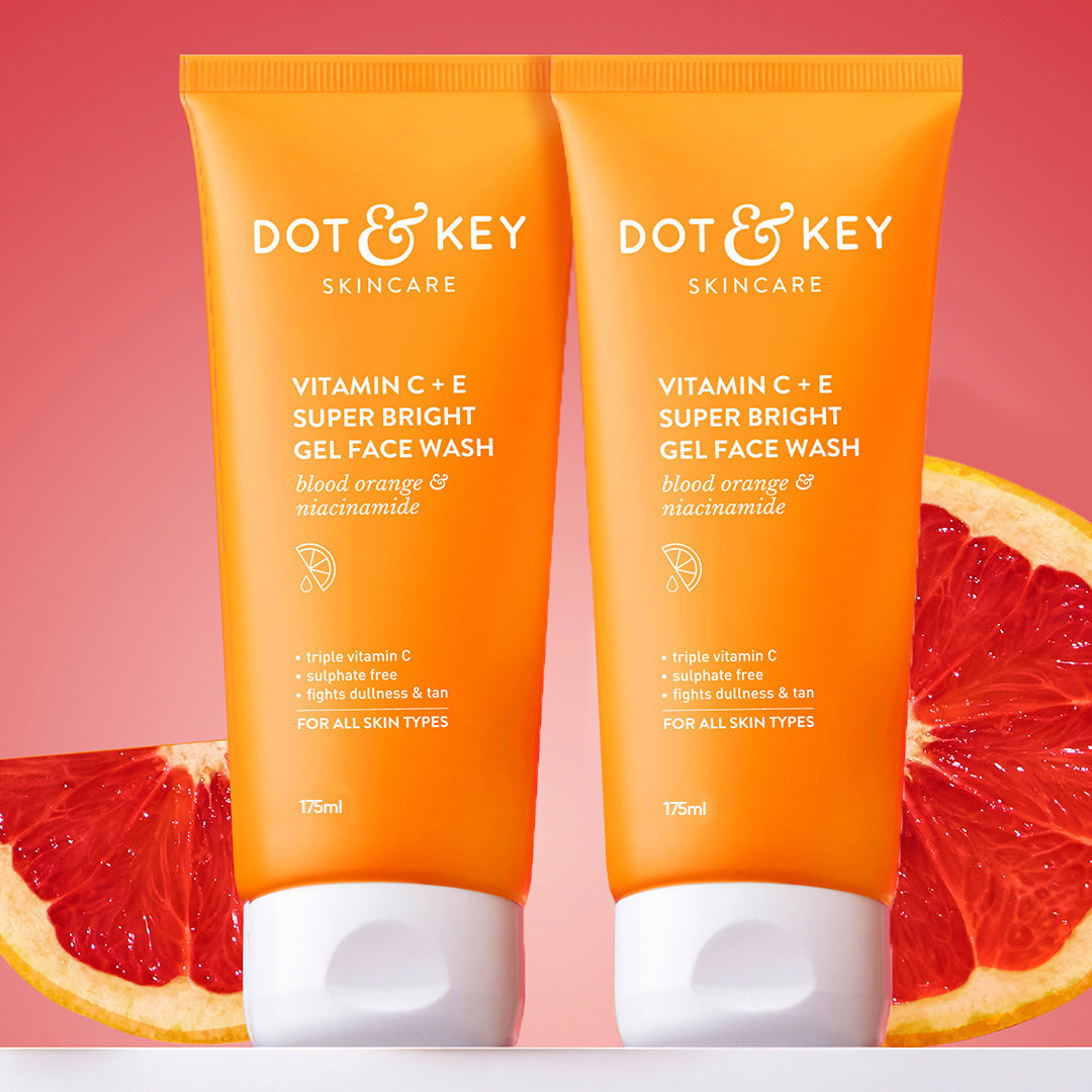 Dot & Key Vitamin C Gel Face Wash - Pack of 2 - 350ml