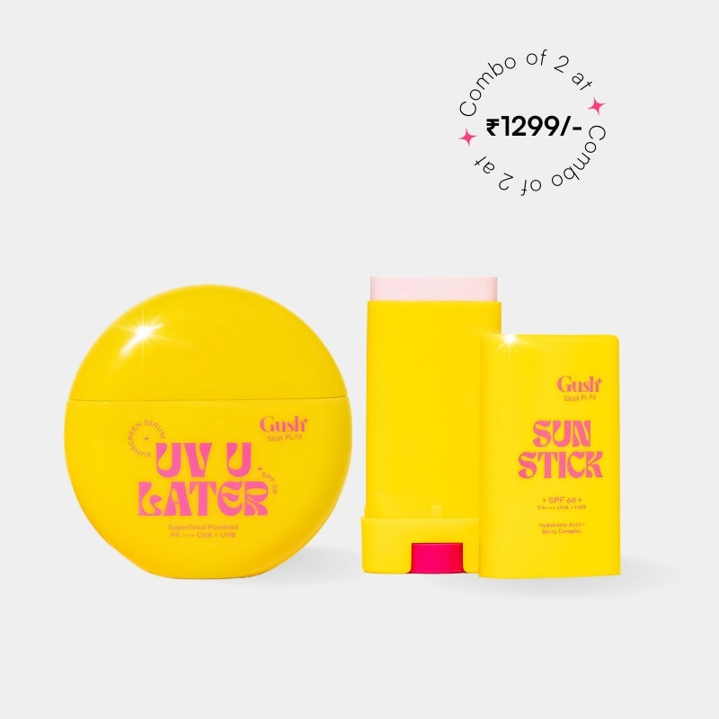 Gush Beauty Sun Protection Duo - Sunscreen Serum Set