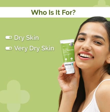 Derma Co 4% Urea Deep Moisturizing Cream with Urea, Lactic Acid, and Ceramide Complex - 100g