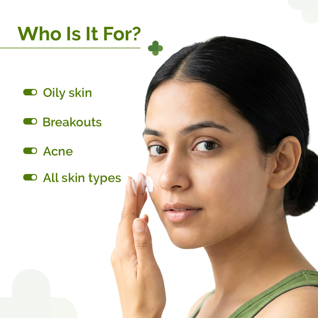 Derma Co Oil-Free Daily Face Moisturizer With Hyaluronic Acid, Ceramides & Multivitamins