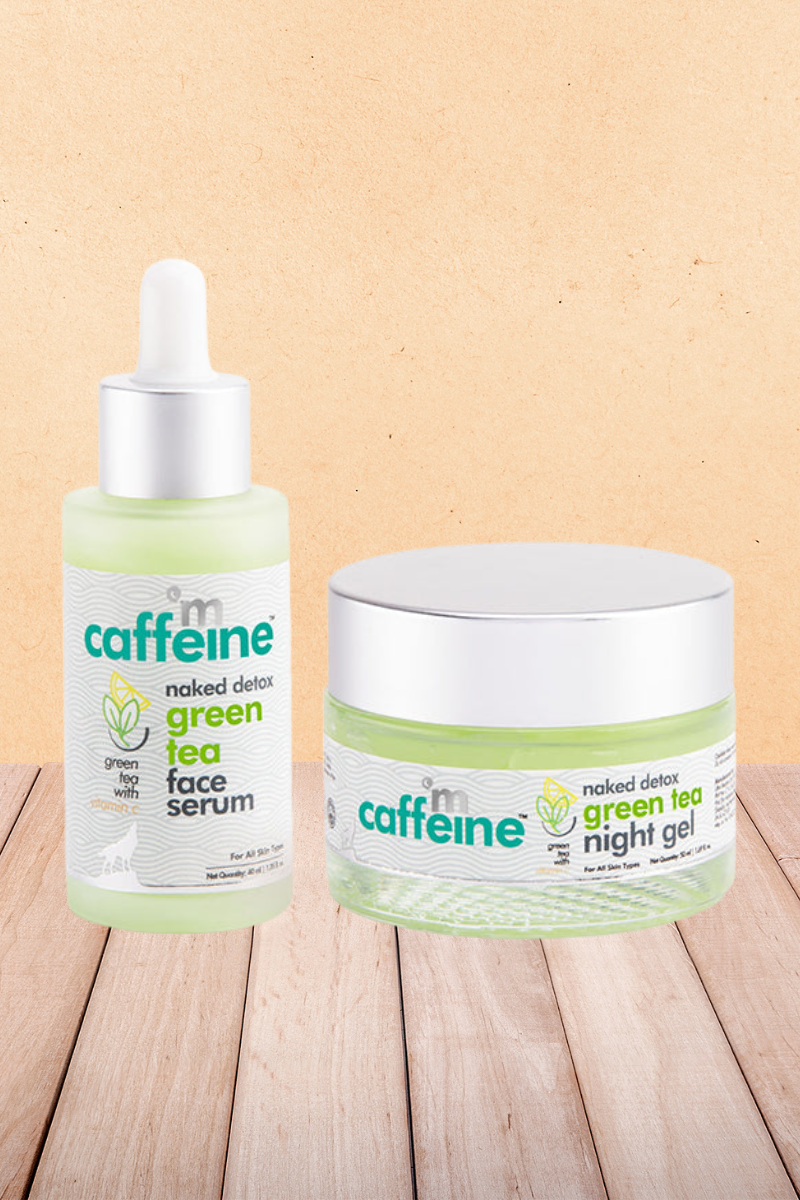 mCaffeine Green Tea Face Hydration Kit