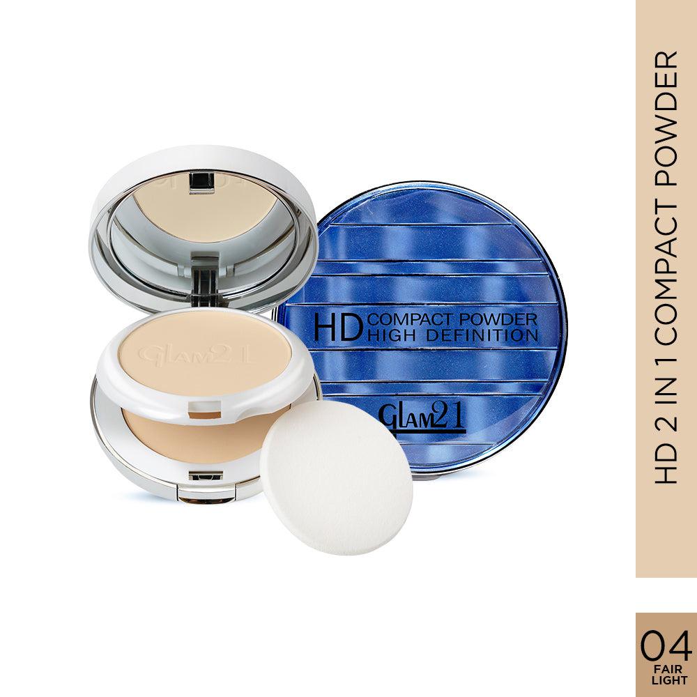 Glam21 Fair light - 2 In 1 HD Compact Powder