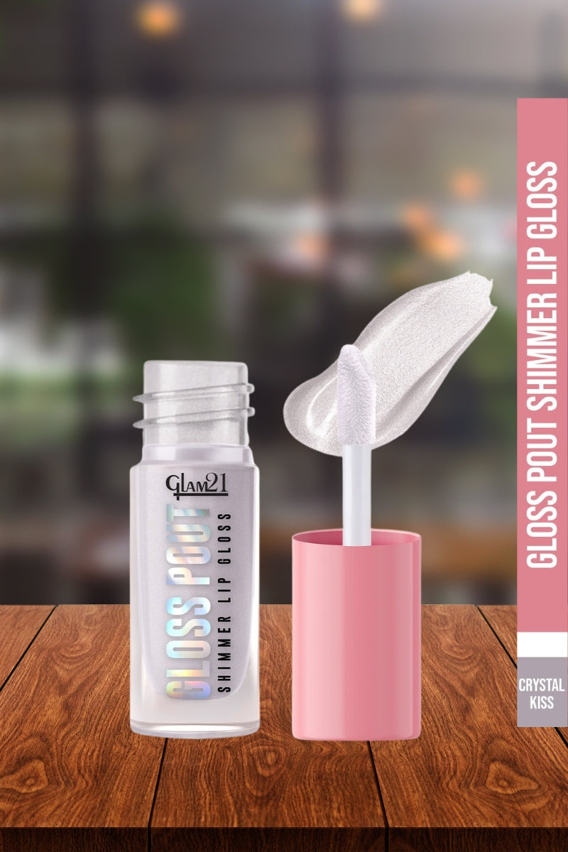 Glam21 Crystal Kiss - Gloss Pout Shimmer Lip Gloss