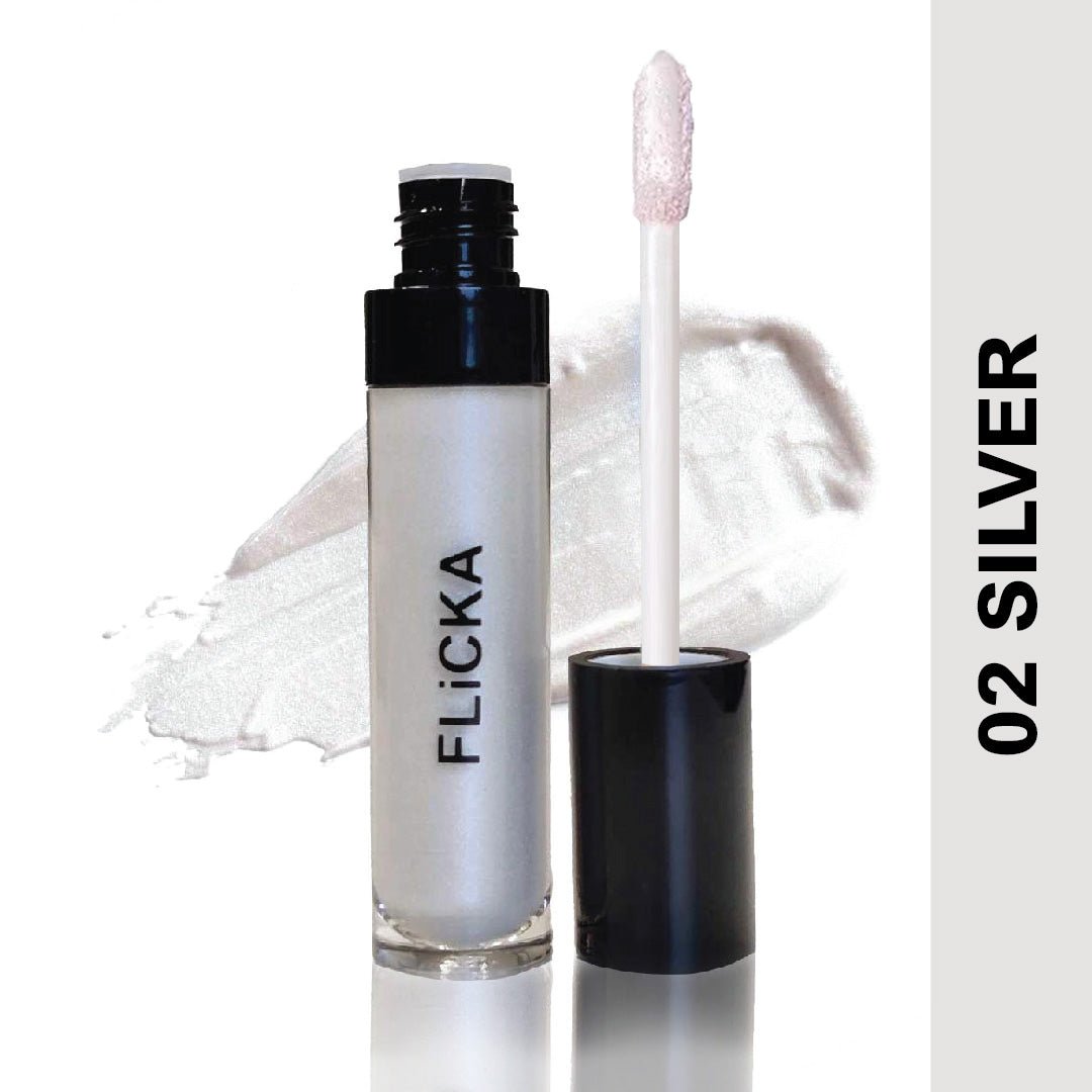 Flicka Cosmetics 02Silver - High On Shine Highlighter