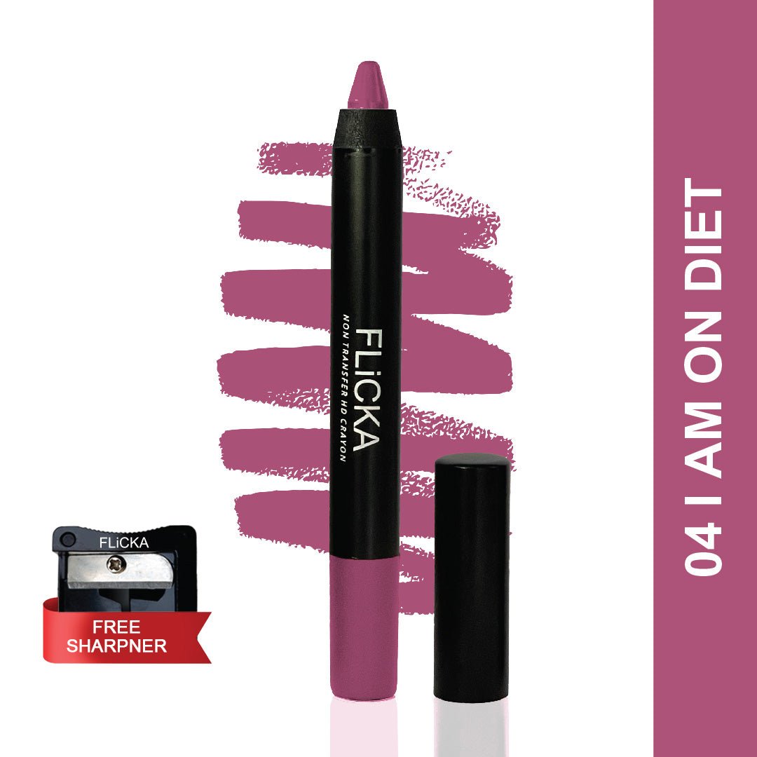 Flicka Cosmetics 04IAmOnDiet - Lasting Lipsence Crayon Lipstick
