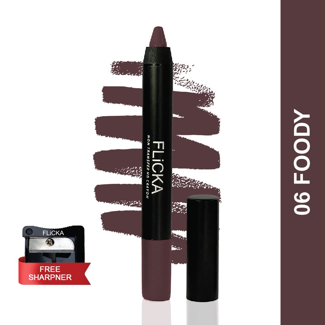 Flicka Cosmetics 06Foody - Lasting Lipsence Crayon Lipstick