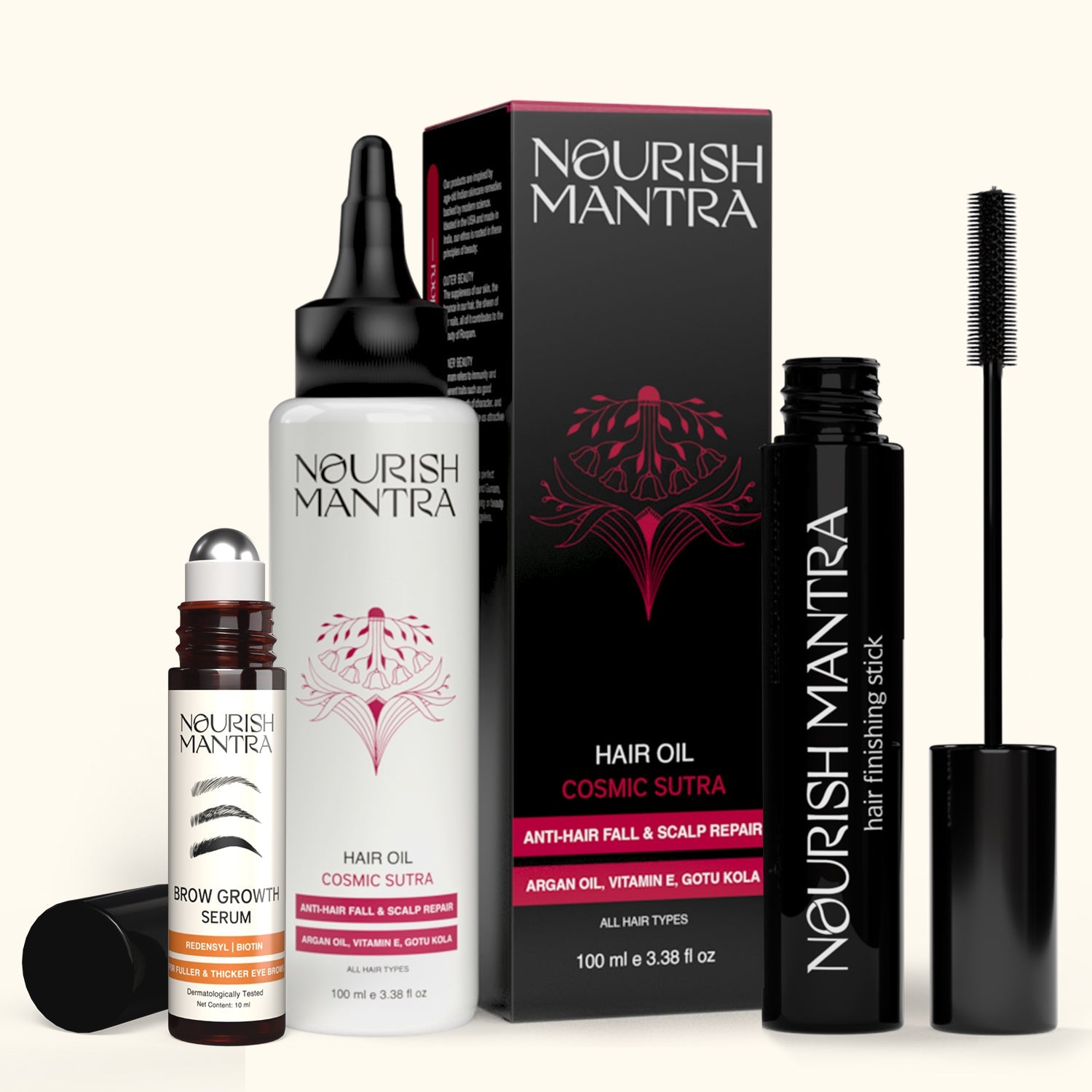 Nourish Mantra Grow & Groom Essentials