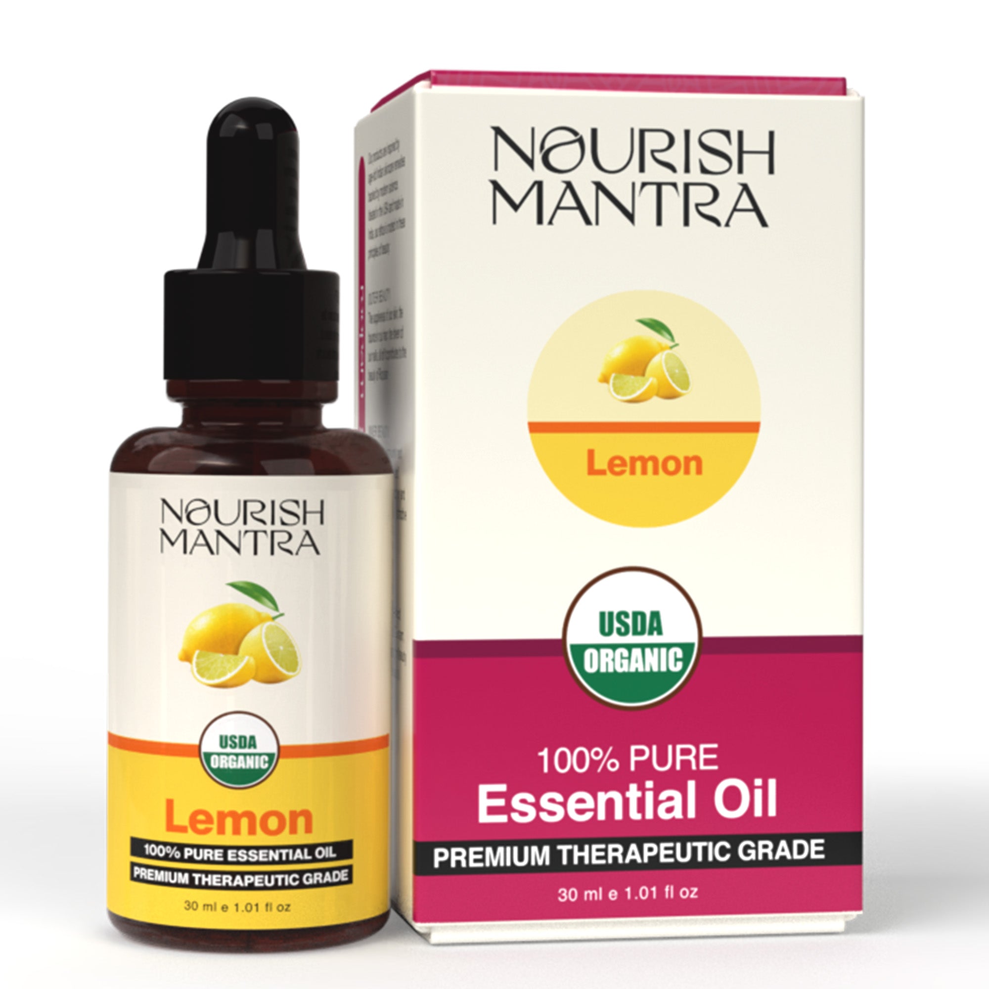 Nourish Mantra Lemon Essential Oil