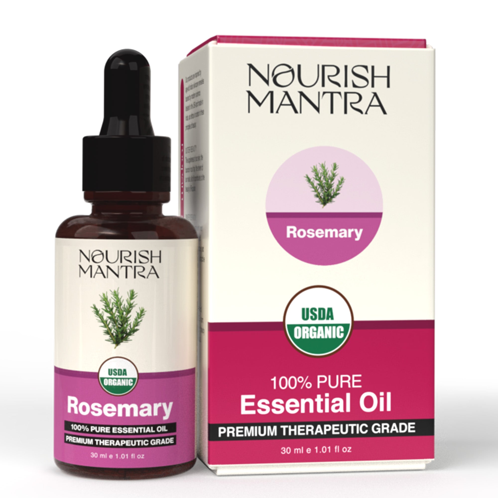 Nourish Mantra Rosemary Essential Oil