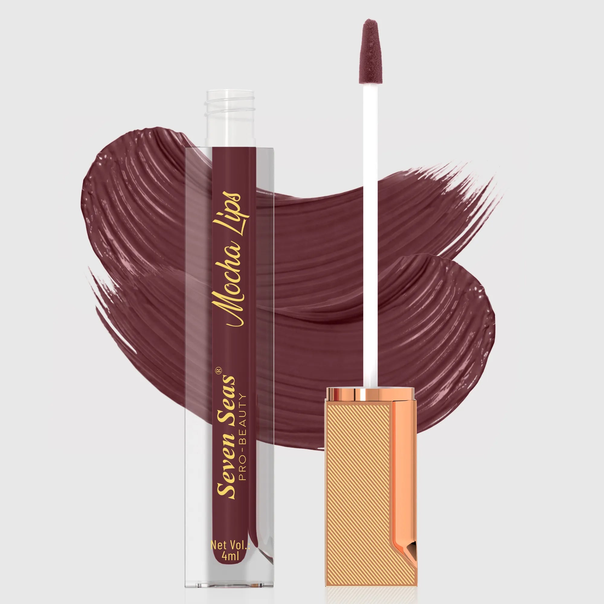 Seven Seas Shade-235 - Mocha Lips Matte Liquid Lipstick