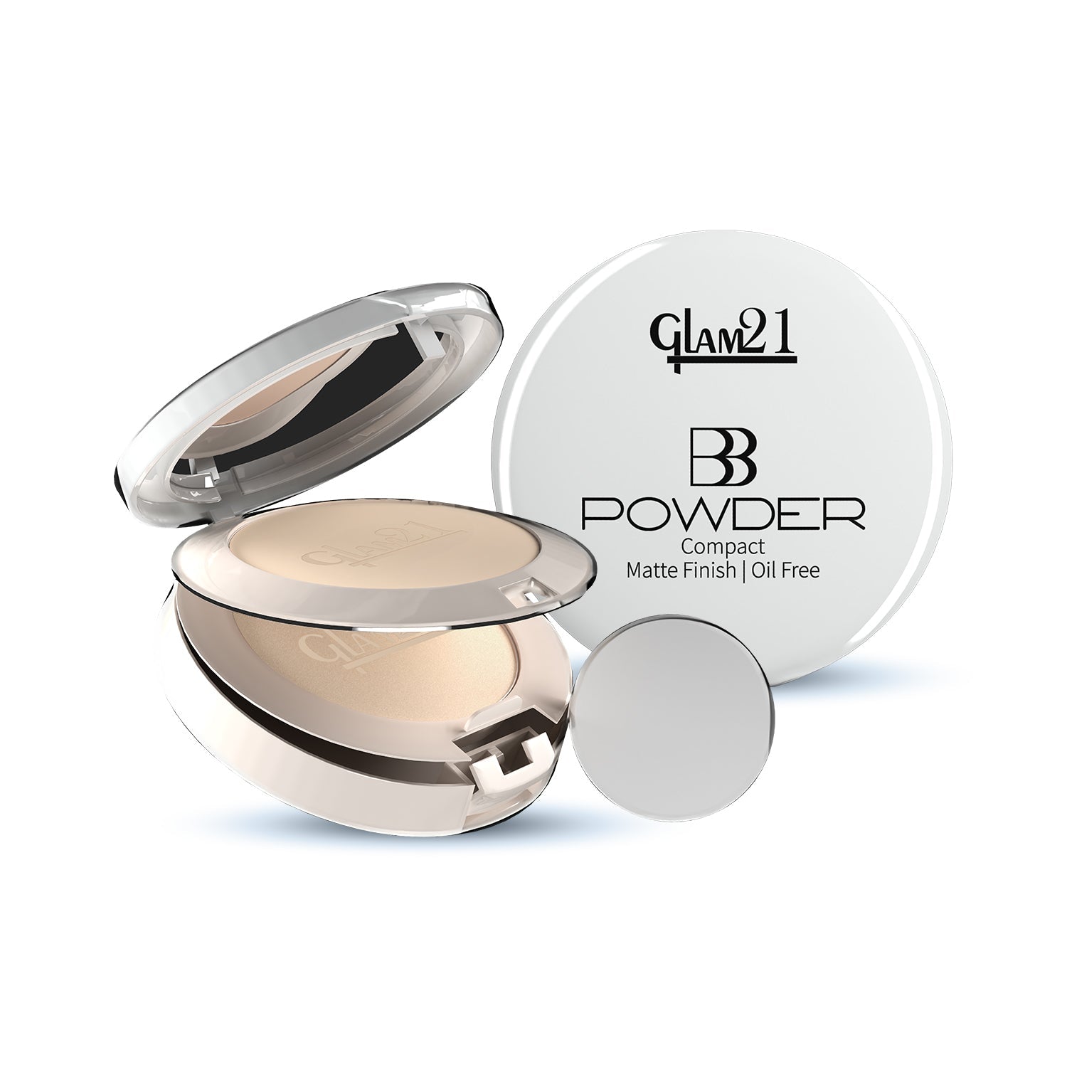 Glam21 Matte Beige - BB 2-in-1 Compact Powder