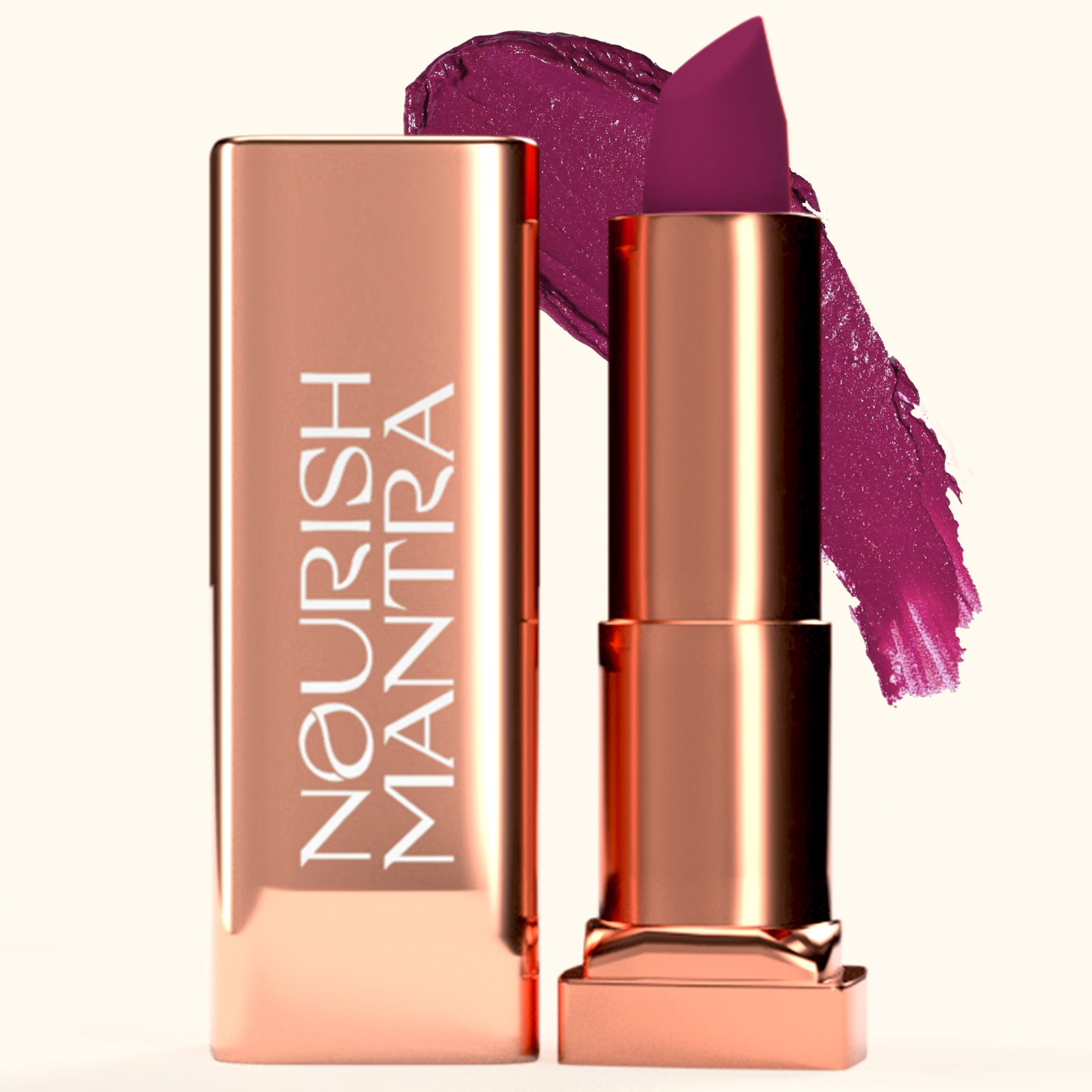 Nourish Mantra Creamy Matte Lipstick - Kashmiri Mirch