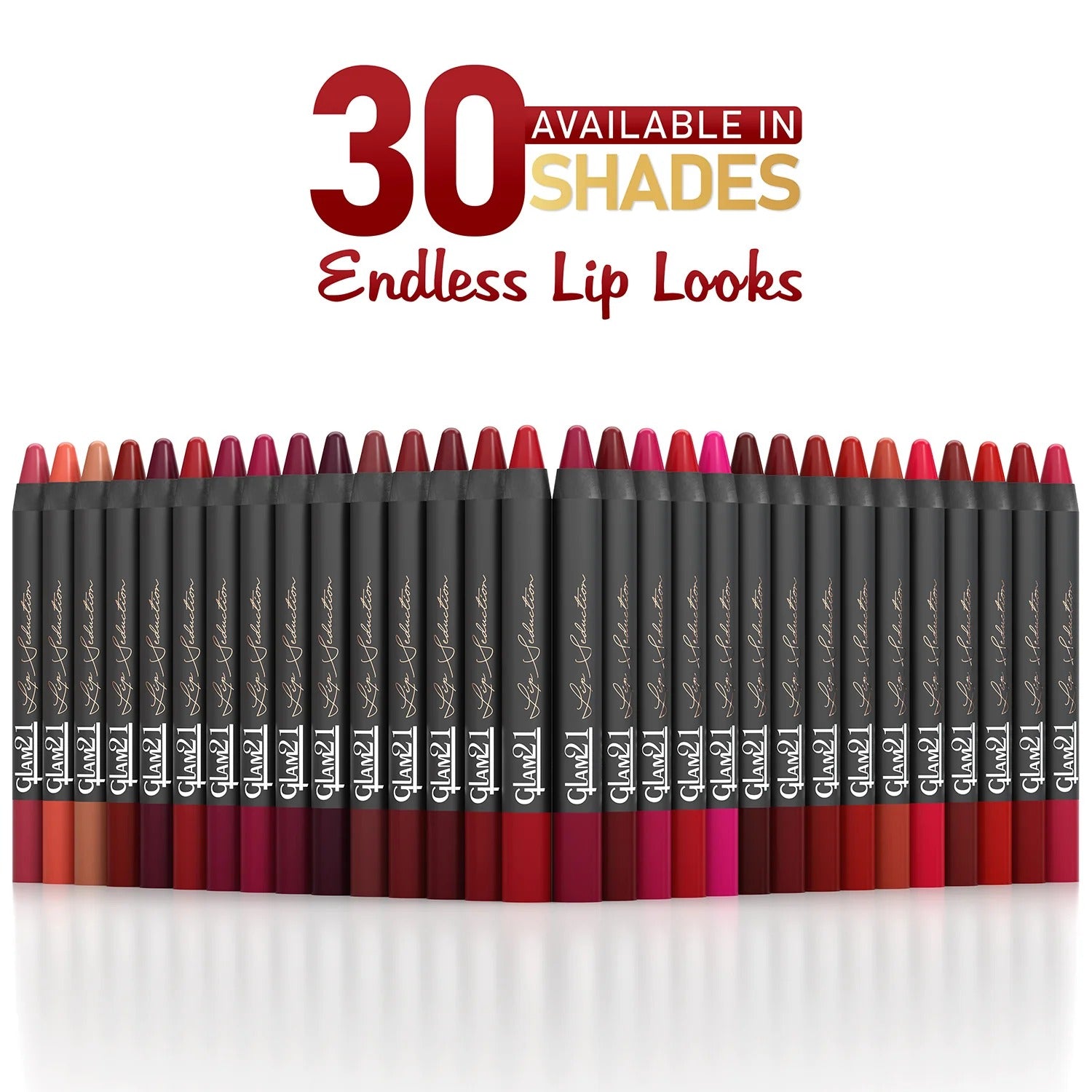 Glam21 Lip Seduction Non- Transfer Crayon Lipstick - Purple Mousse