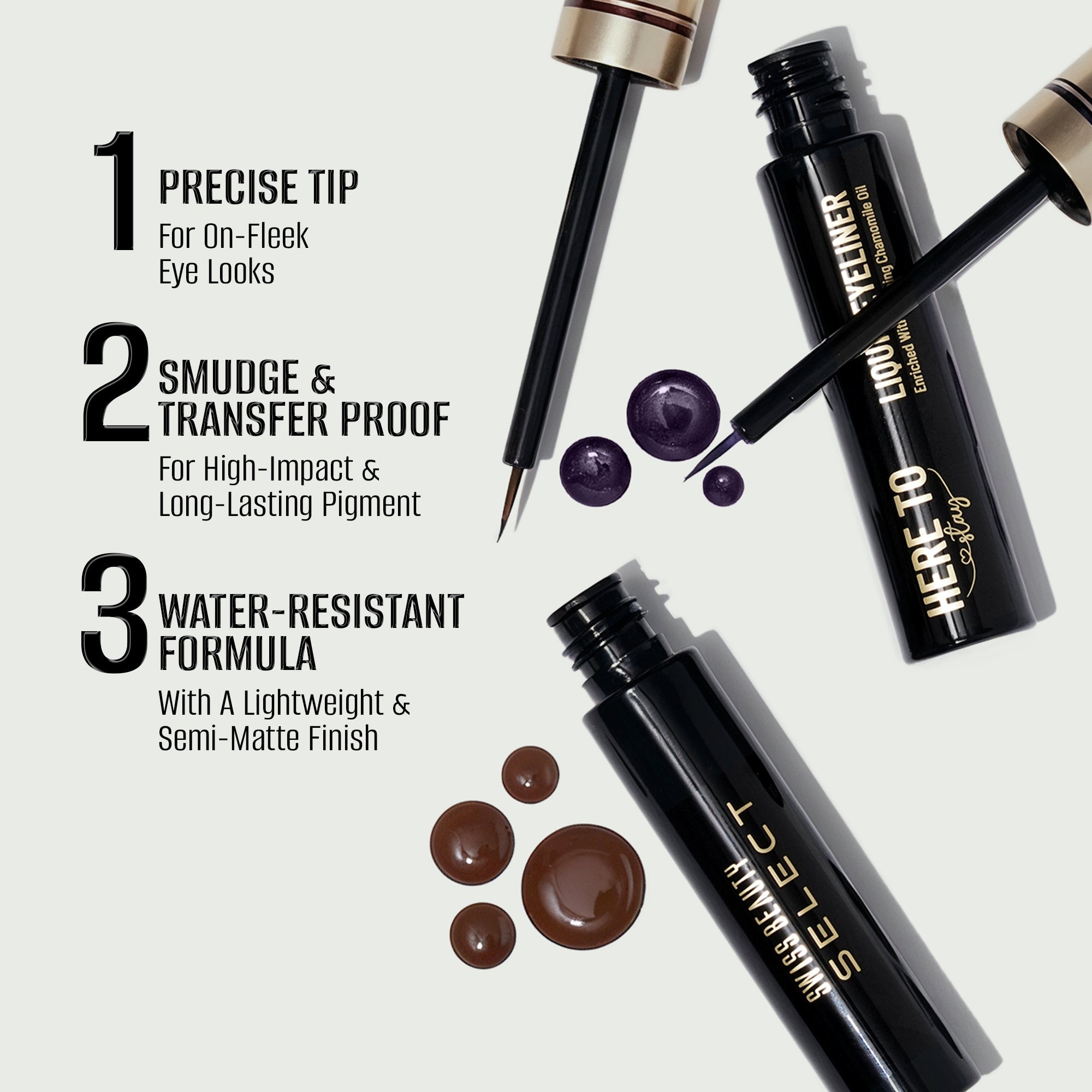 Swiss Beauty Select Here To Stay Liquid Liner