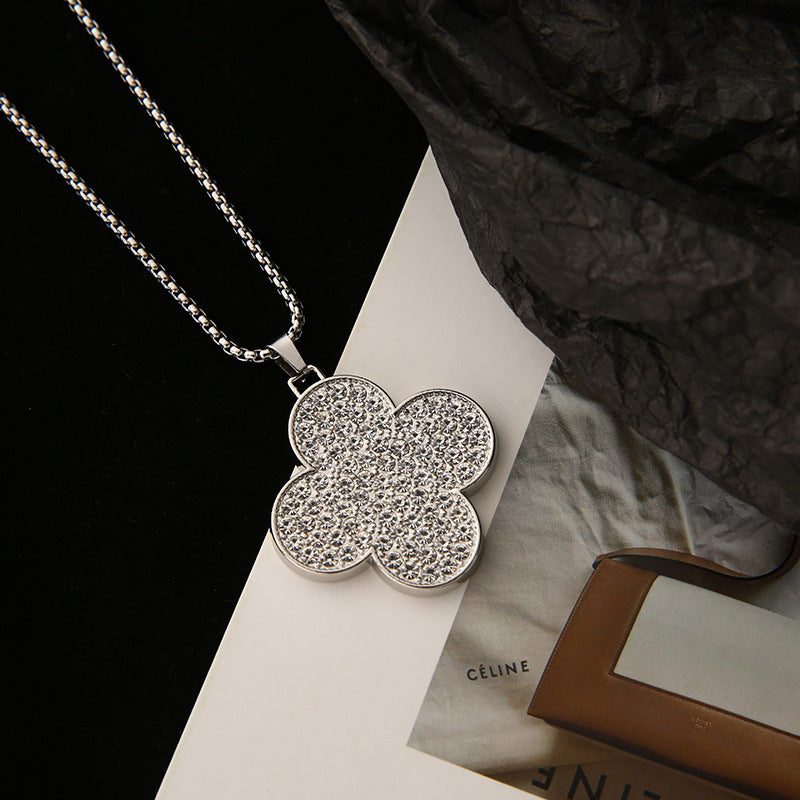 Salty Lucky Bloom Silver Chain