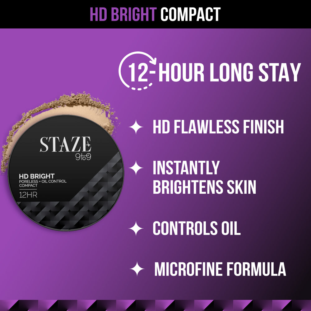 Staze HD Bright Pressed Compact