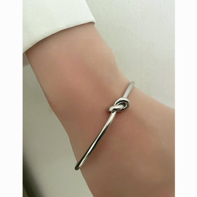 Salty Subtle Knot Cuff