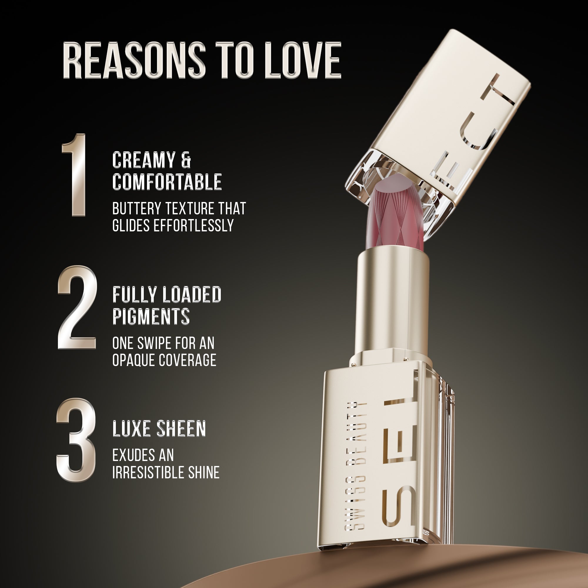 Swiss Beauty Select Cr��me Touch Lipstick